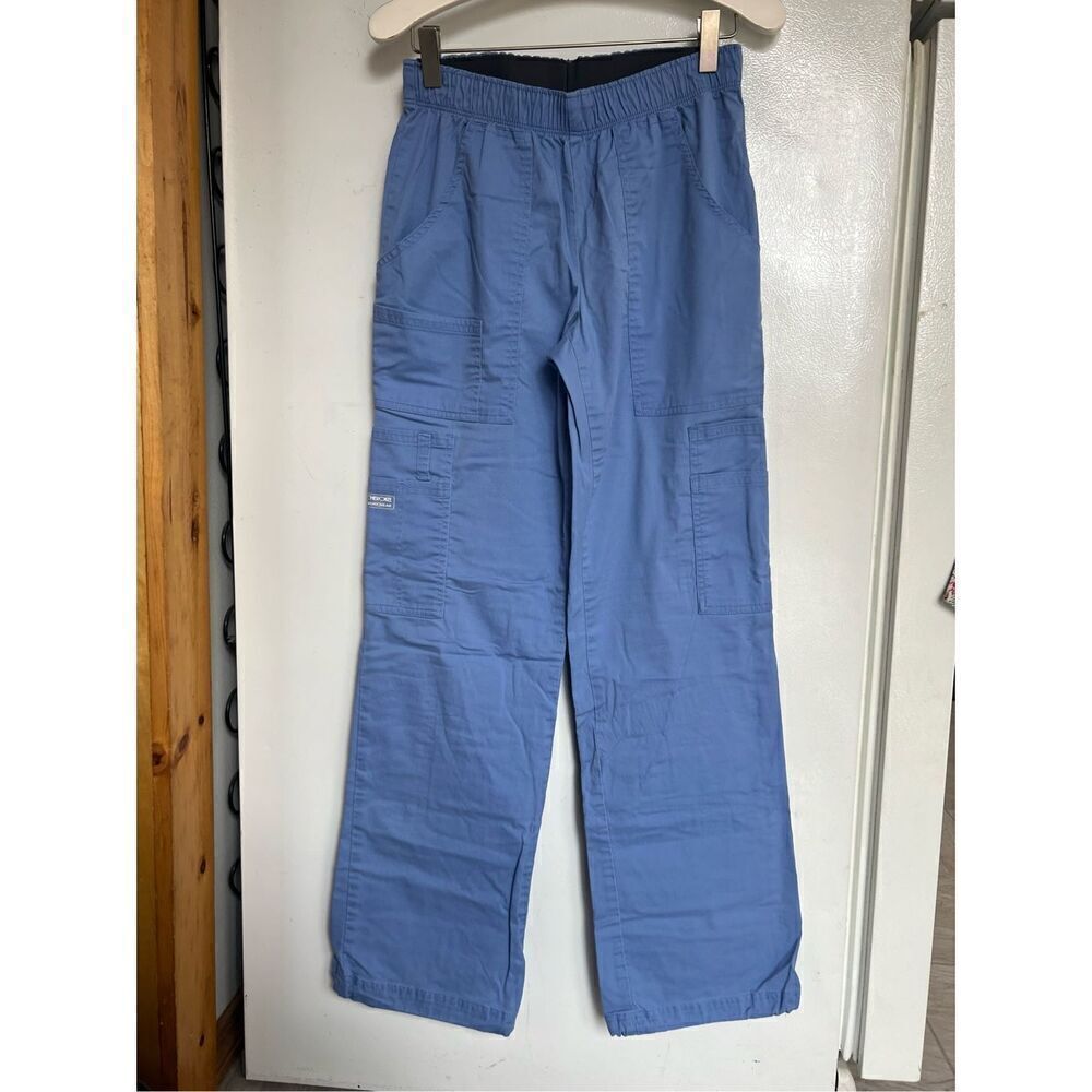 Cherokee Workwear Blue Scrub Pants Woman’s Size XS